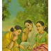 Ravi Varma Lithograph: Shakuntala Prempatrika