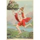 Ravi Varma Lithograph: Maruti
