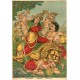 Ravi Varma Lithograph: Mahishsurmardini Ravi Varma Lithograph: Mahishsurmardini