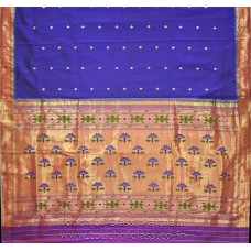 Muniya Brocade Paithani Silk Saree