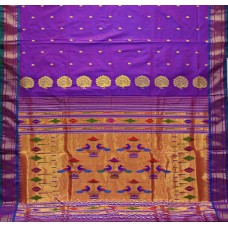 Traditional  (9) Nine Yard Paithani Silk Saree
